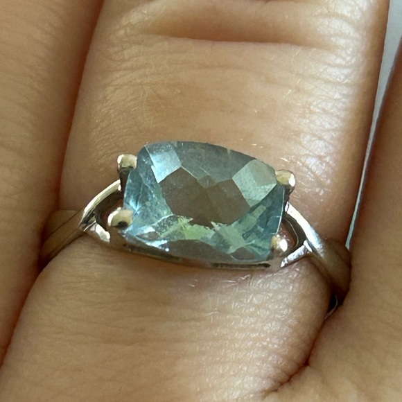 Beautiful aqua ring. - Picture 1 of 5